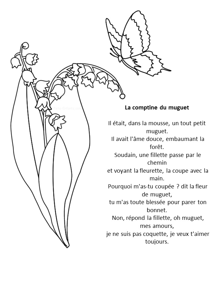 Coloriage 1 Er Mai Imprimer