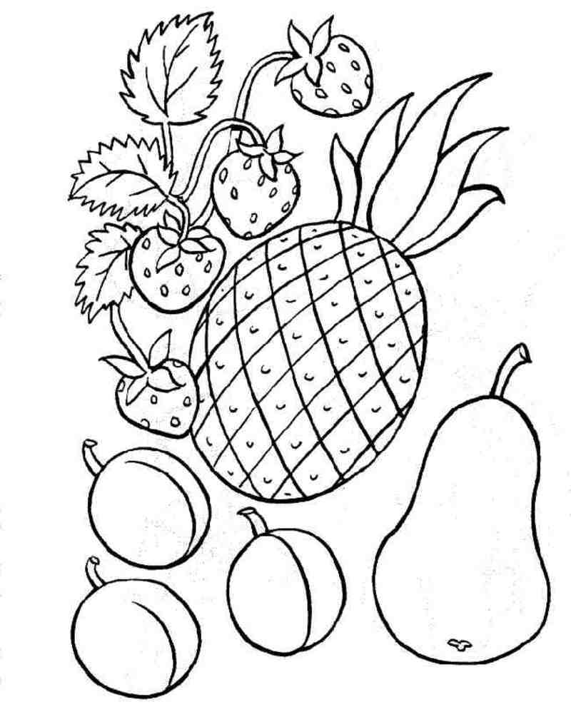 coloriage les fruits  Page 2